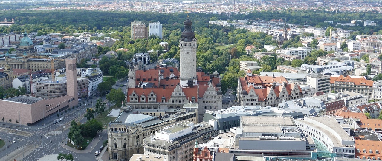 Leipzig Zentrum Panorama